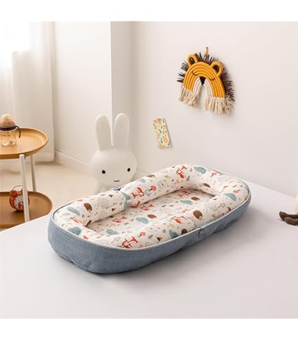 Amazon | 【ベビーアムール】 Bebamour ベビーベッド 折りたたみ式